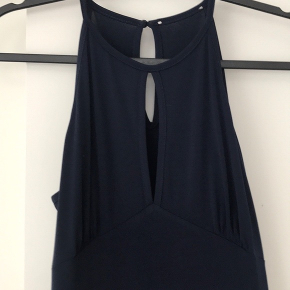 Michael Kors Navy Blue Maxi Dress - Picture 4 of 4